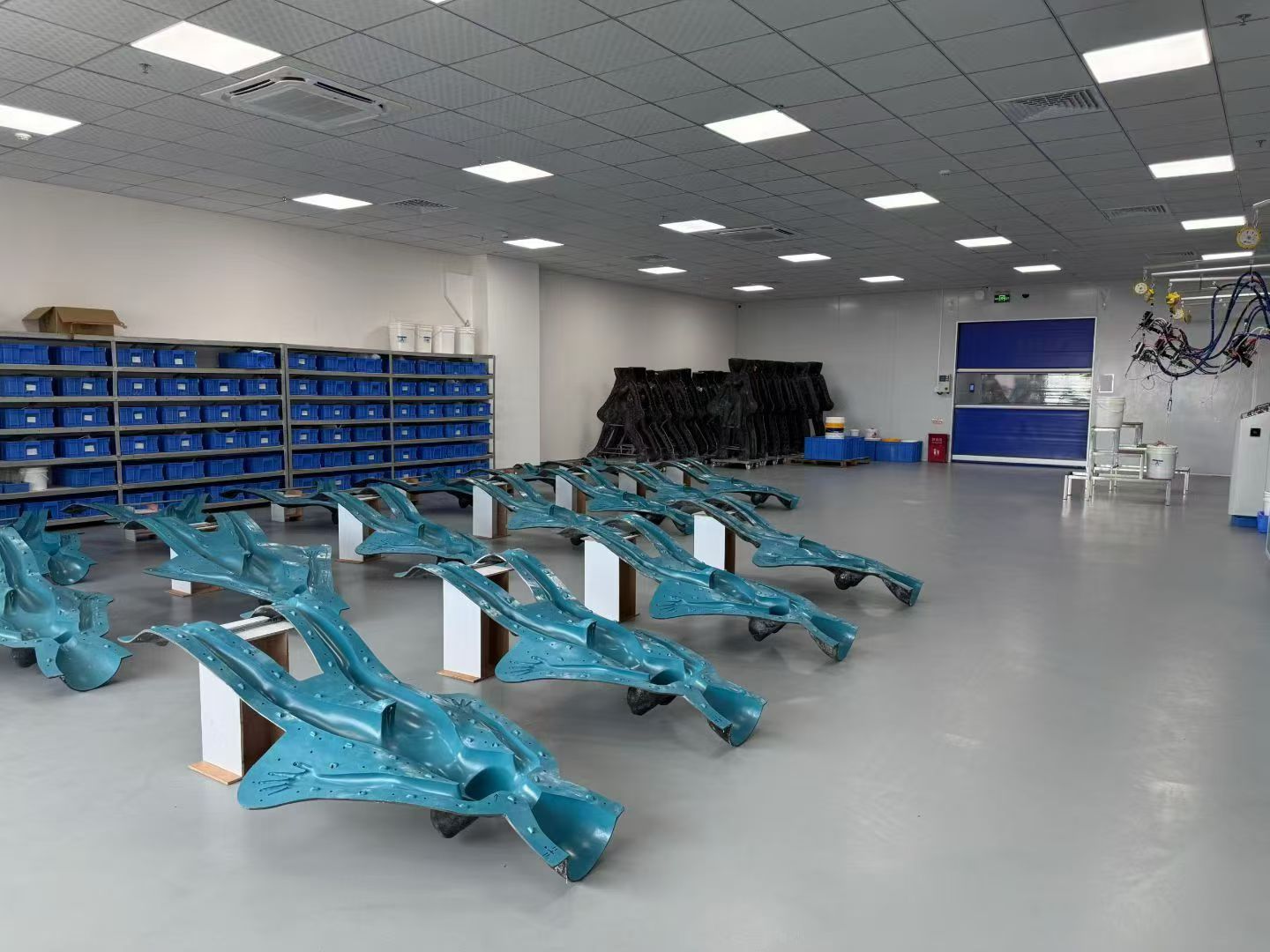 Factory sample station